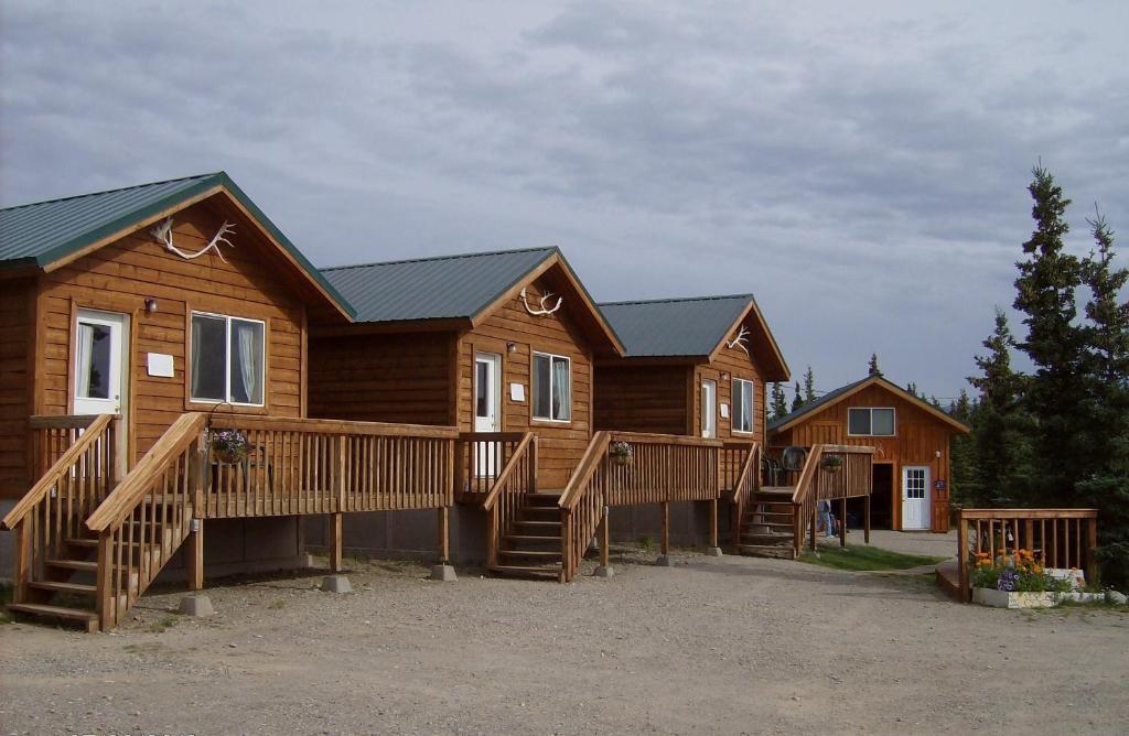 Denali'S Alaskan Spruce Cabins Healy Exterior foto